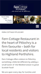 Mobile Screenshot of ferncottagepitlochry.co.uk