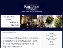 Tablet Screenshot of ferncottagepitlochry.co.uk